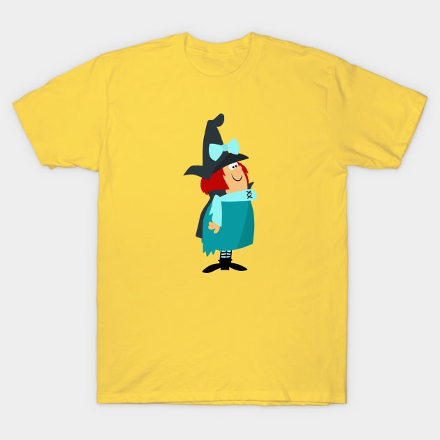 Funny Witch T-Shirt by ElviaMontemayor